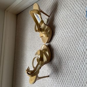 Jimmy Choo Nude Strappy Shoes